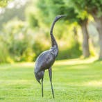 Sculpture, Paradijskraanvogel - 1300 mm - métal réutilisé