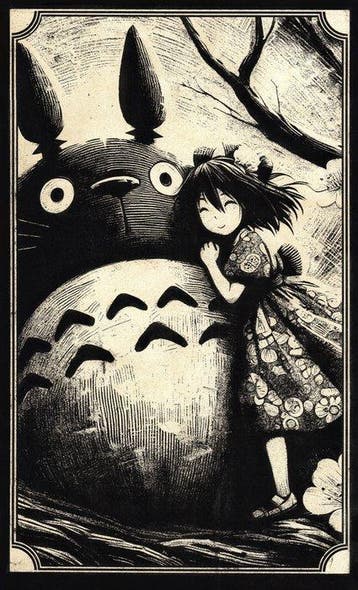 Æ (XX-XXI) - (set of 3) Totoro Collection - Limited Edition
