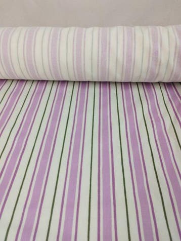 Weelderige handgeprint katoenen snit 500×180 - Textiel - 500