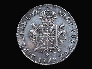 Pays-Bas autrichien, Antwerpen. Marie-Thérèse. Thaler 1751