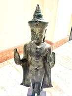 Bouddha couronné - Bronze - Laos - Fin du XXe siècle