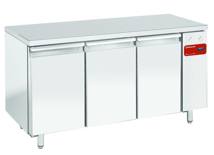 Vrieswerkbank zonder koelgroep | 3 deurs | GN 1/1 |, Zakelijke goederen, Horeca | Keukenapparatuur, Nieuw in verpakking, Verzenden