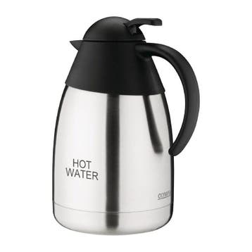 Isoleerkan RVS heet water | 1,5L |  25(h) x 14(Ø)cm Olympia, Verzenden