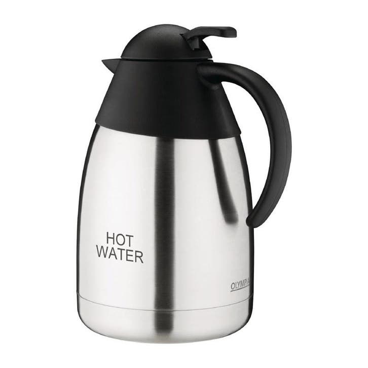 Isoleerkan RVS heet water | 1,5L |  25(h) x 14(Ø)cm Olympia, Zakelijke goederen, Horeca | Keukenapparatuur, Nieuw in verpakking