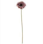 Gerbera 53 cm Mauve Zijden bloemen / st, Huis en Inrichting, Woonaccessoires | Kunstplanten en Kunstbloemen, Nieuw