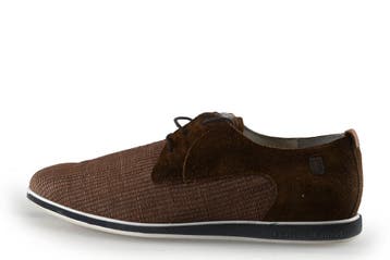 Floris van Bommel Veterschoenen in maat 40½ Cognac, Overige kleuren, Verzenden, Floris van Bommel, Zo goed als nieuw