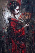 BJarco (1988) - Shattered Crimson Poise · XXL