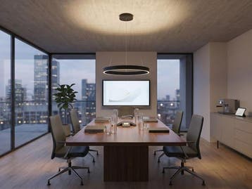 Veiling - Hanglamp Zwart 60cm 40W LED CCT 3 Kleur & 3 Stappe, Huis en Inrichting, Lampen | Hanglampen, Nieuw