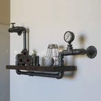 Vintage wandrek industrieel | Retour deal | Sla je slag, Huis en Inrichting, Verzenden, Zo goed als nieuw