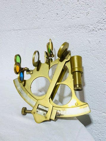 Sextant - Messing - instrument marin , navigation