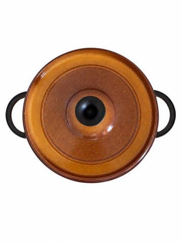 Style Le Creuset - Cocotte - N°24 - Fonte émaillée