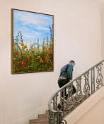 Irina Morisch - our beloved summer nr.27 -XXL abstract, Antiquités & Art