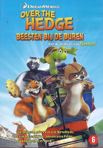 Over the hedge - beesten  bij de buren (dvd tweedehands, Ophalen of Verzenden, Nieuw in verpakking