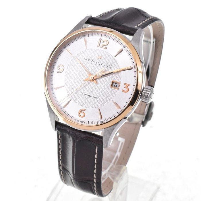 Hamilton - Jazzmaster Viewmatic Date - H427250 - Heren -, Bijoux, Sacs & Beauté, Montres | Hommes