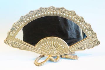 Miroir de table - Laiton