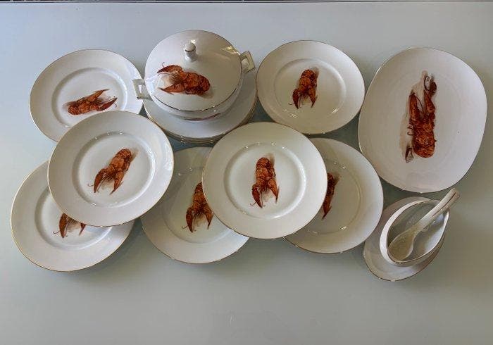 Richard Ginori - Eetservies - Porselein - Richard Ginori, Antiquités & Art, Antiquités | Meubles | Tables