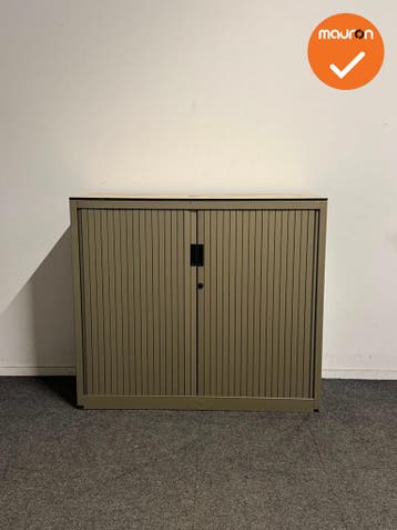 Aspa - Roldeurkast - 105x120x47 cm - Bronskleurig - Ahorn to, Ophalen of Verzenden, Kast