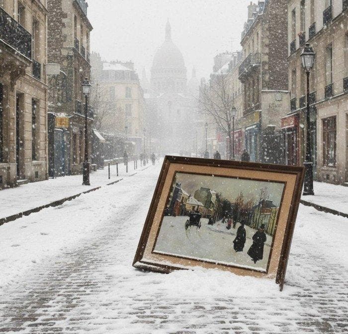 École française (XX), Daprès Norbert Gœneutte - Le, Antiquités & Art, Art | Peinture | Classique