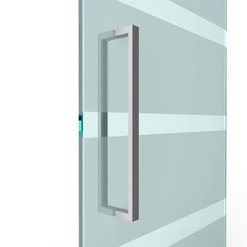 U-deurgreep rechthoekig 30x15mm - L: 715x700mm - RVS, Doe-het-zelf en Bouw, Verzenden, Nieuw