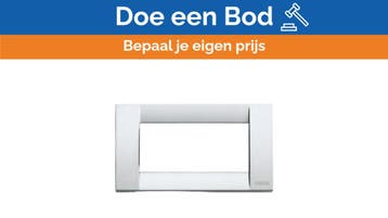 Bieden: Vimar Z1 Classic Matte Silver 4-Gang Marine Electri, Ophalen of Verzenden, Nieuw