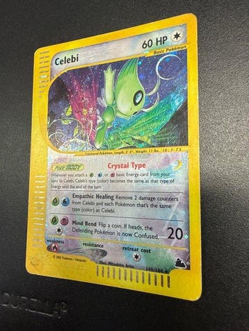 Pokémon - 1 Card - Celebi 145/144 Foil, Secret rare -