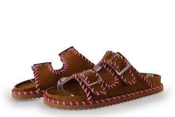 Colors of California Slippers in maat 39 Bruin, Kleding | Dames, Schoenen, Slippers, Bruin, Verzenden, Zo goed als nieuw