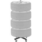 TM bandenrek bandenstandaard met velg bandenstandaardhouder, Auto diversen, Verzenden, Nieuw