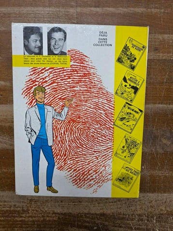 Ric Hochet T6 - Rapt sur le France - C - 1 Album - EO - 1968