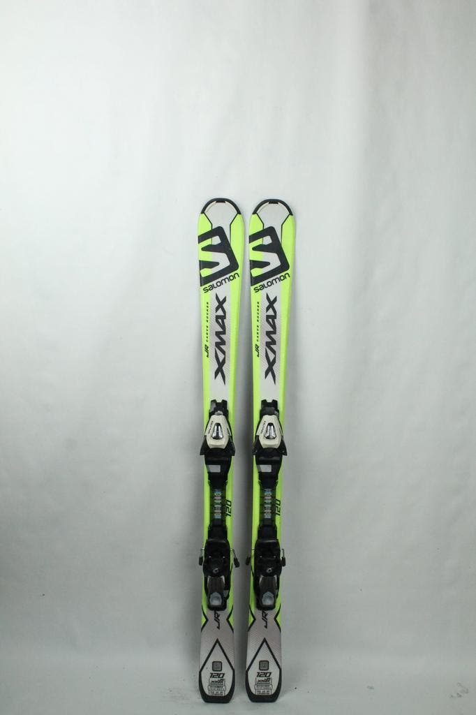 Refurbished - Ski - Salomon X max jr yellow - 120, Sports & Fitness, Ski & Ski de fond, Enlèvement ou Envoi
