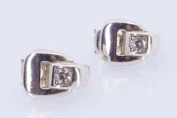 Hermès - Boucles doreilles - Cassiopée with sapphires