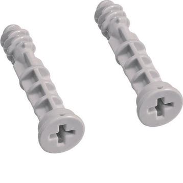 Hager Vision Cover Screw Set Of 2 - VKG61T [2 pieces], Bricolage & Construction, Électricité & Câbles, Verzenden
