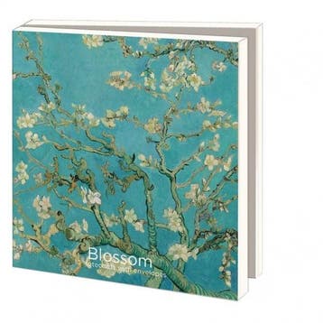 Kaartenmapje met env, vierkant: Almond Blossom, Van Gogh, Diversen, Wenskaarten, Ophalen of Verzenden, Nieuw
