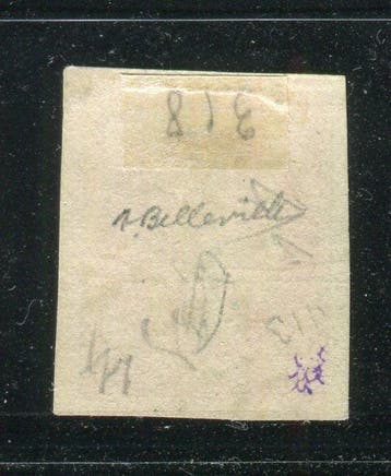 Frankrijk 1870 - Prachtig & Zeldzaam nr. 48d Rouge-Sang, Gestempeld