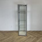 vitrinekast vierkant 3 legborden (hxbxd) 182x50x50 cm,, Maison & Meubles, Armoires | Autre