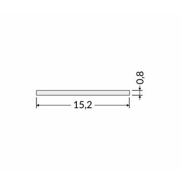 Cover - schuif - | - 2mt - | - surface - 10mm - + - smart -, Verzenden, Nieuw