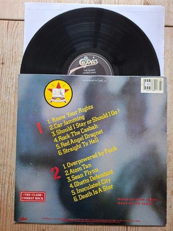 The Clash - Combat Rock ( original 1982 first U.S. pressing), Nieuw in verpakking
