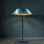 Tafellamp - Messing, Hout, Antiek en Kunst