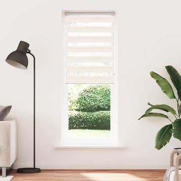 vidaXL Zebra rolgordijn 85x230 cm stofbreedte 80,9 cm, Verzenden, Nieuw