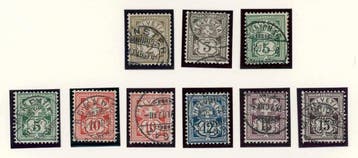 Zwitserland 1862/1906 - gestempelde verzamelingen vrijzegels, Postzegels en Munten, Postzegels | Europa | België, Gestempeld