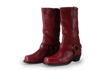 Jeffrey Campbell Laarzen in maat 36 Rood, Hoge laarzen, Verzenden, Zo goed als nieuw, Jeffrey Campbell