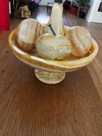 Fruitschaal (5) - Onyx - onyx fruitschaal