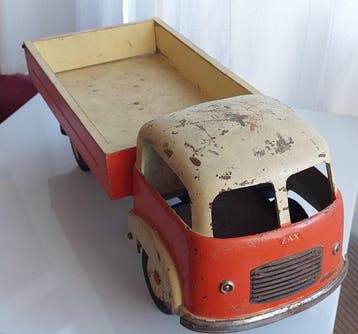 Zax Bergamo - Speelgoed vrachtwagen Fiat/Om anni 50 -