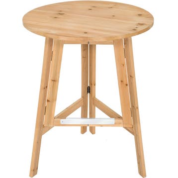 tectake Party statafel van massief hout inklapbaar 79x110cm, Verzenden, Nieuw