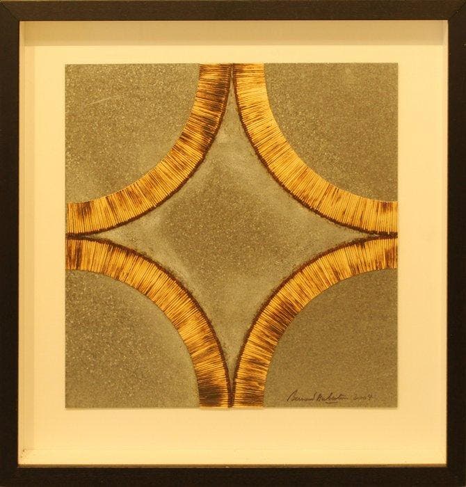 Bernard Aubertin (1934-2015) - Dessin de Feu Circulaire, Antiquités & Art, Art | Peinture | Moderne
