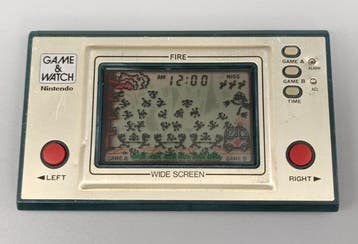 Nintendo - Game & Watch - Wide Screen - Fire (FR-27) -1981 -, Nieuw