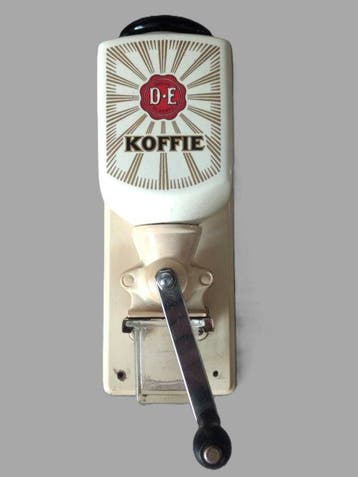 Douwe Egbert - Koffiemolen - Douwe Egbert - Glas - Metaal -