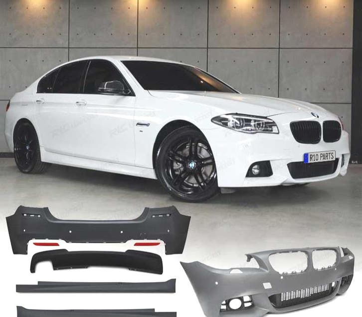 KIT CARROSSERIE BMW F10 13-17 PDC + LAVE PHARE LOOK M, Autos : Pièces & Accessoires, Carrosserie & Tôlerie, Envoi