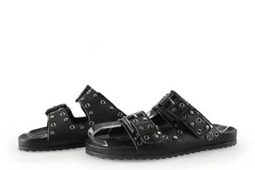 Vingino Slippers Meisjes in maat 31 Zwart, Verzenden, Jongen of Meisje, Schoenen, Zo goed als nieuw