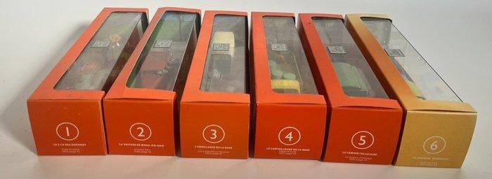 Hergé - 6 Voertuigen - Tintin - Collection complète Tintin, Boeken, Strips | Comics