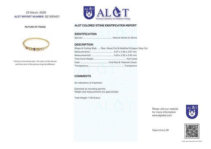 Zonder minimumprijs - Armband Zilver - Gemengde edelstenen -, Handtassen en Accessoires, Armbanden